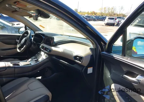 2023 Hyundai Santa Fe Hybrid Sel Premium z USA, uszkodzony, nr VIN 5NMS3DA10PH024131